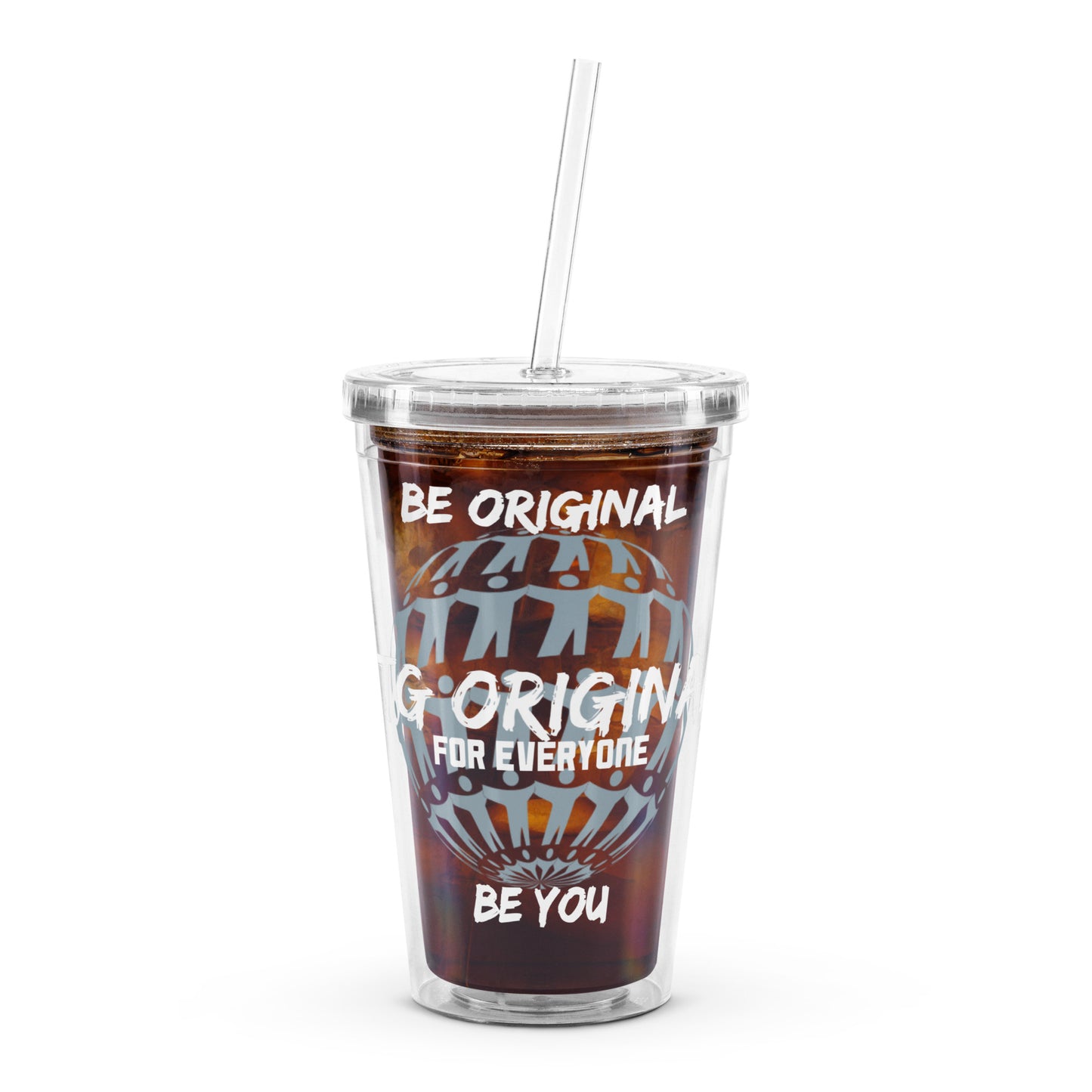 FTG Clear plastic tumbler