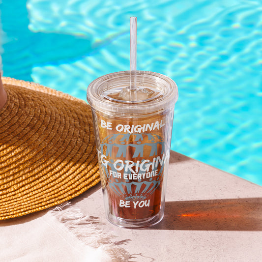 FTG Clear plastic tumbler