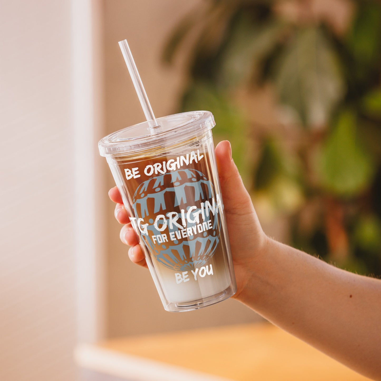 FTG Clear plastic tumbler